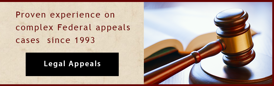 Banner: Legal Appeals